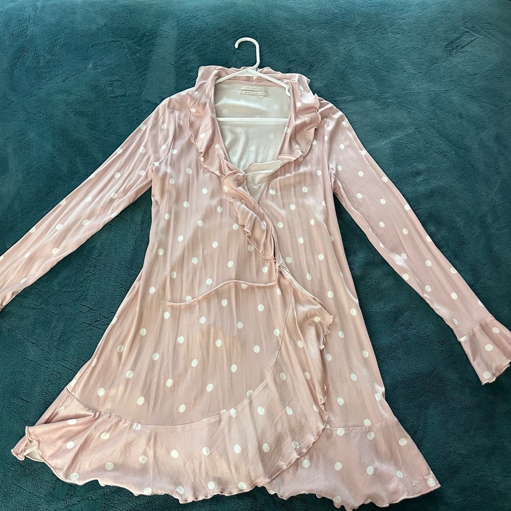 Mini dress pink pale
